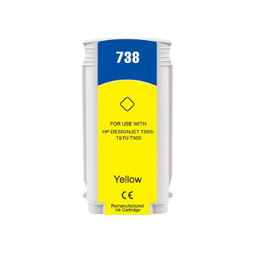 130ML YELLOW REMAN HP DESIGNJET T850,T870,XT870,XT950#498N7A